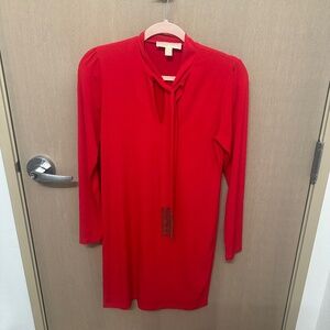 Red Michael Kors dress